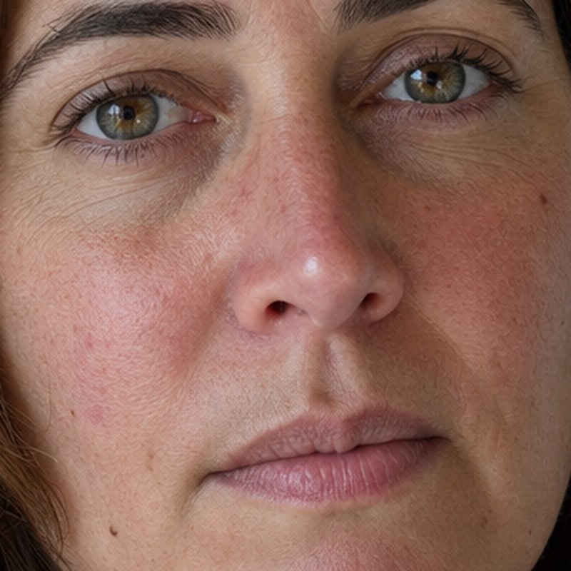 Original skin, close-up